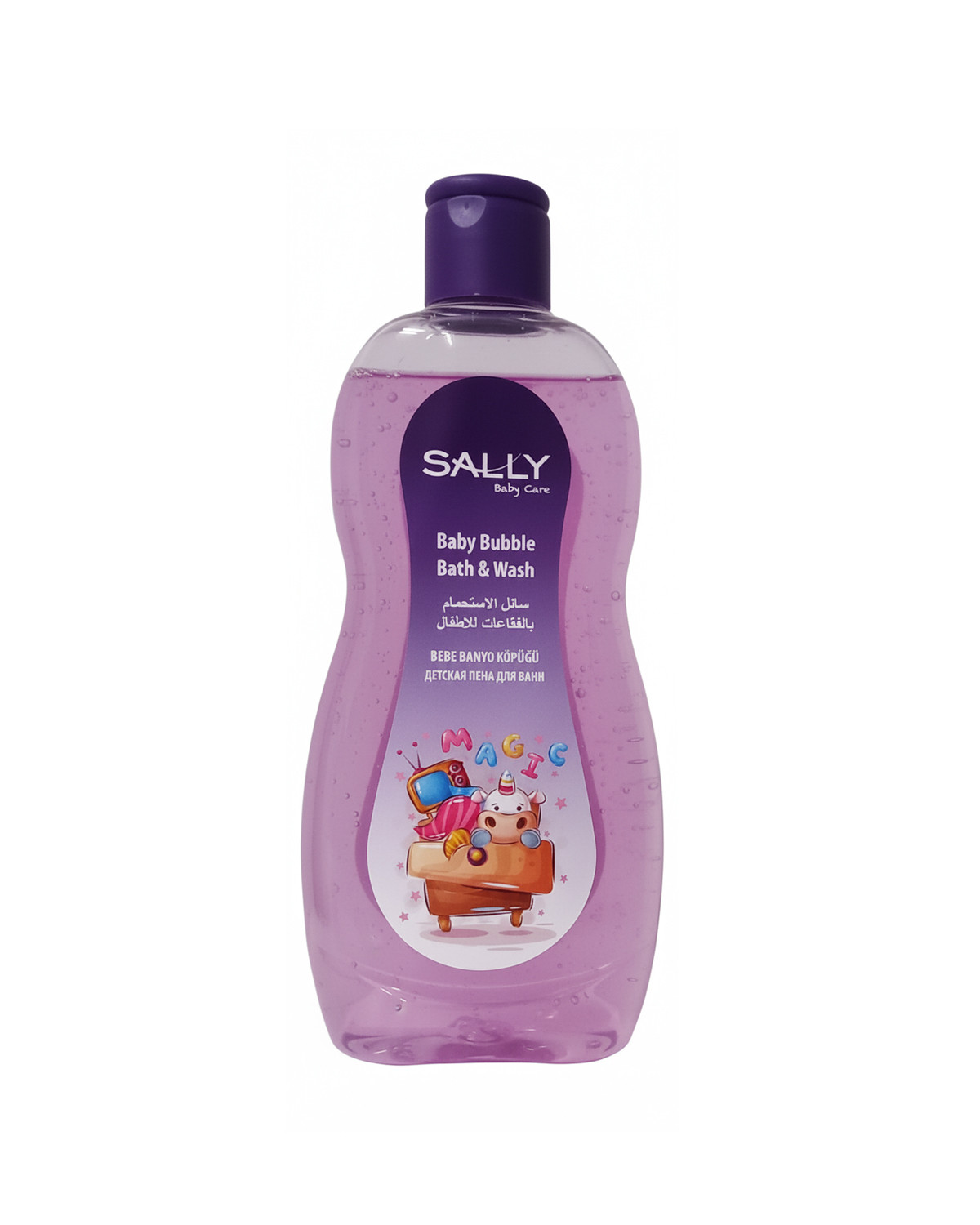 سالي سائل استحمام الاطفال بالفقاعات 500 ملي